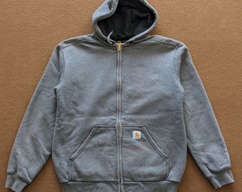 Vintage Carhartt Outdoor Style Zipper Jacket With Hoodies