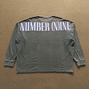 Vintage Number Nine Japan Brand Long Sleeve Tshirt - Etsy