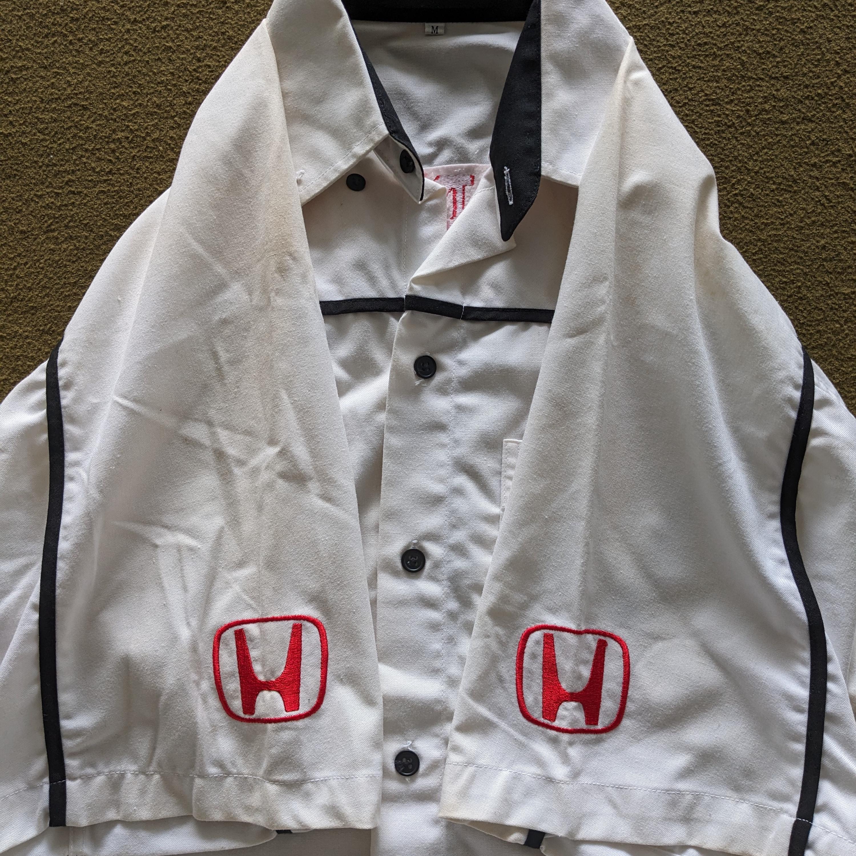 Chemise Vintage Honda Racing Clinton - Années 90 - Taille L