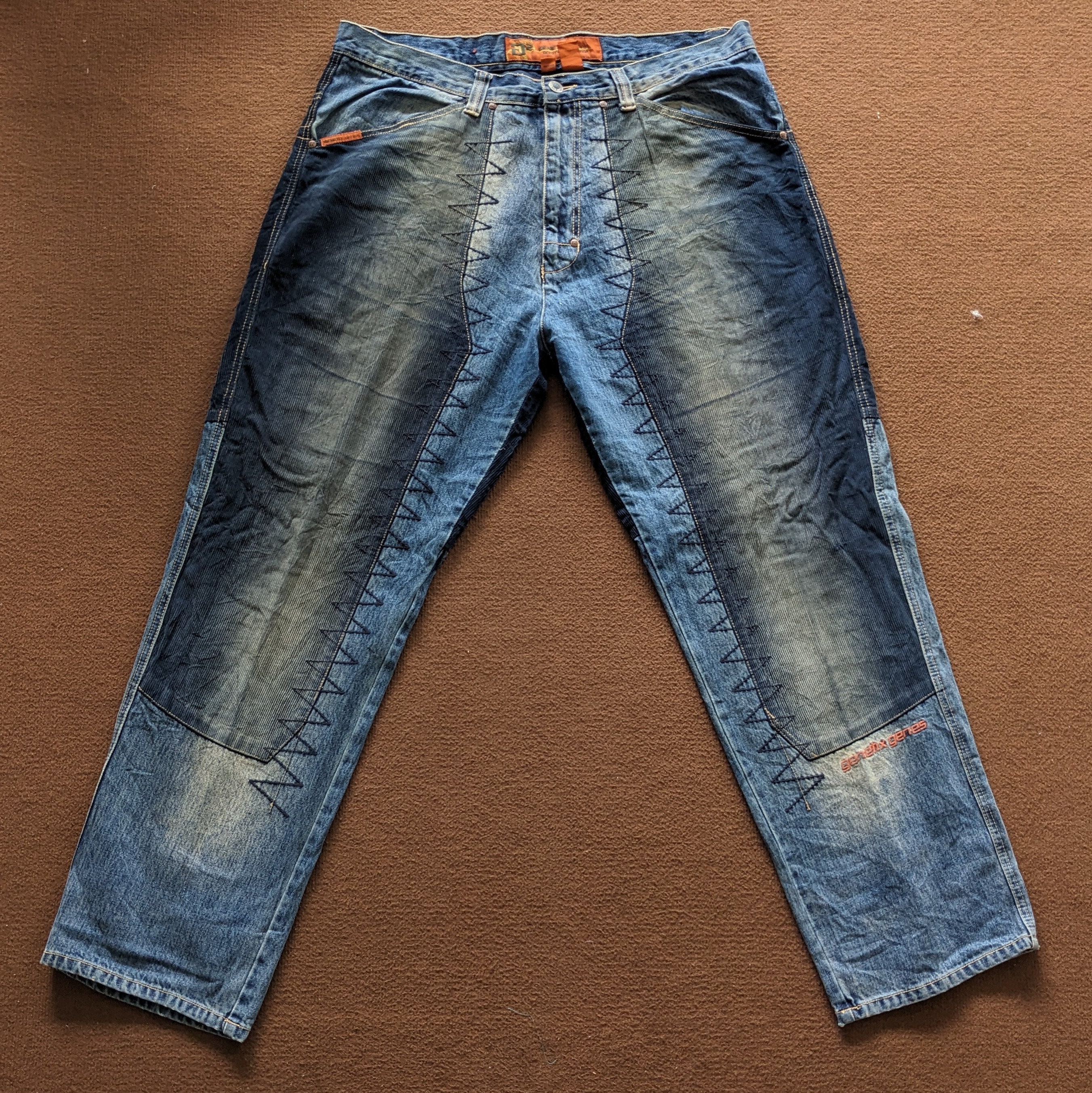 Vintage Genetic Genes Fashion Design Style Jean