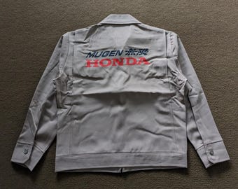 Vintage Honda HRC Racing Japan Racing Purple Jacket Honda Racing
