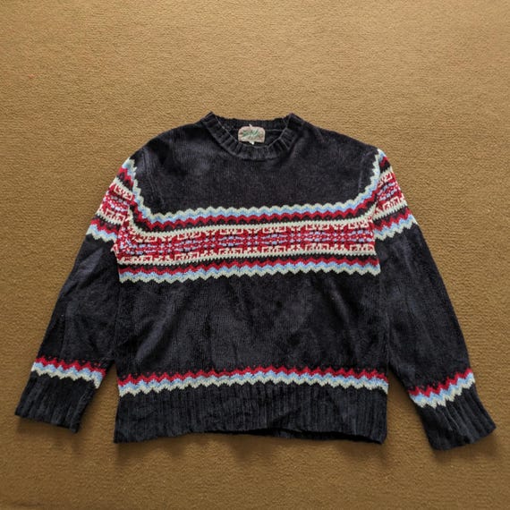 Vintage Baboo Club Streetwear Style Japanese Knit Sweaters