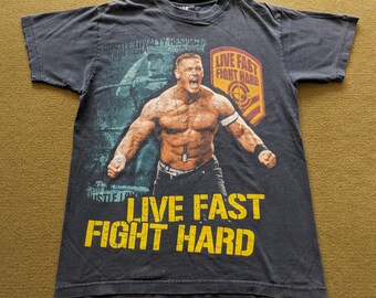 Camiseta vintage de lucha libre de la WWE de John Cena