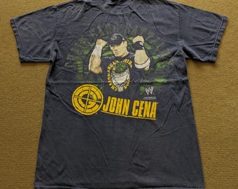 Camiseta vintage de lucha libre de la WWE de John Cena