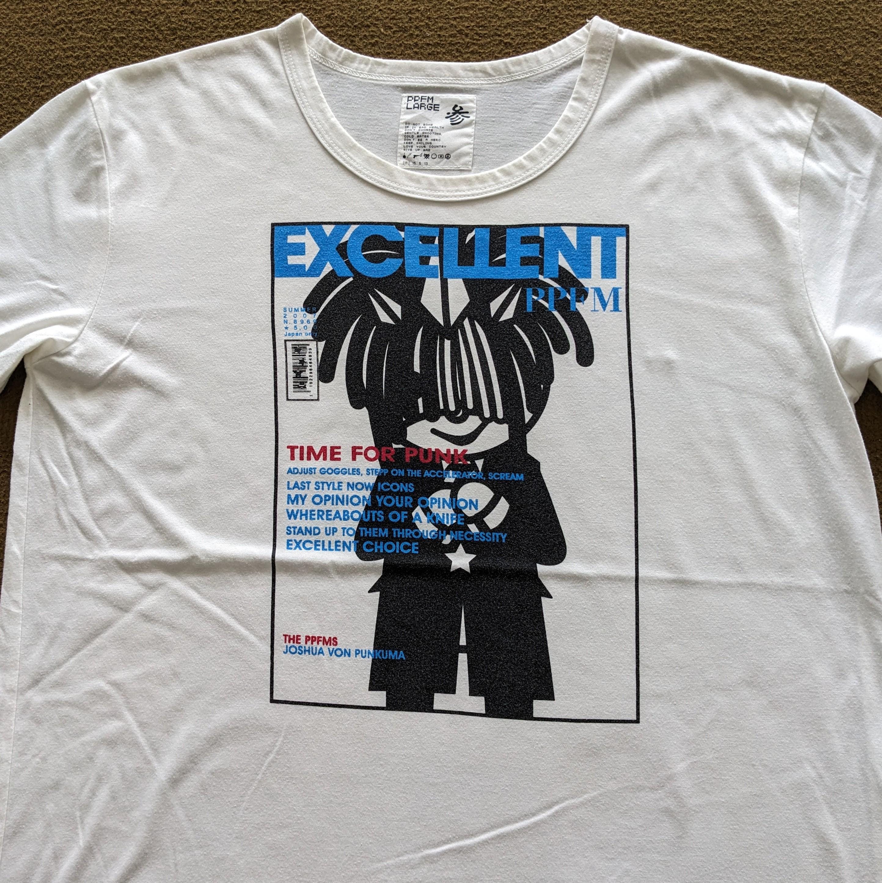 PPFM Archive FLASHBACK T-shirt Y2K ギミック PPFM Archive FLASHBACK