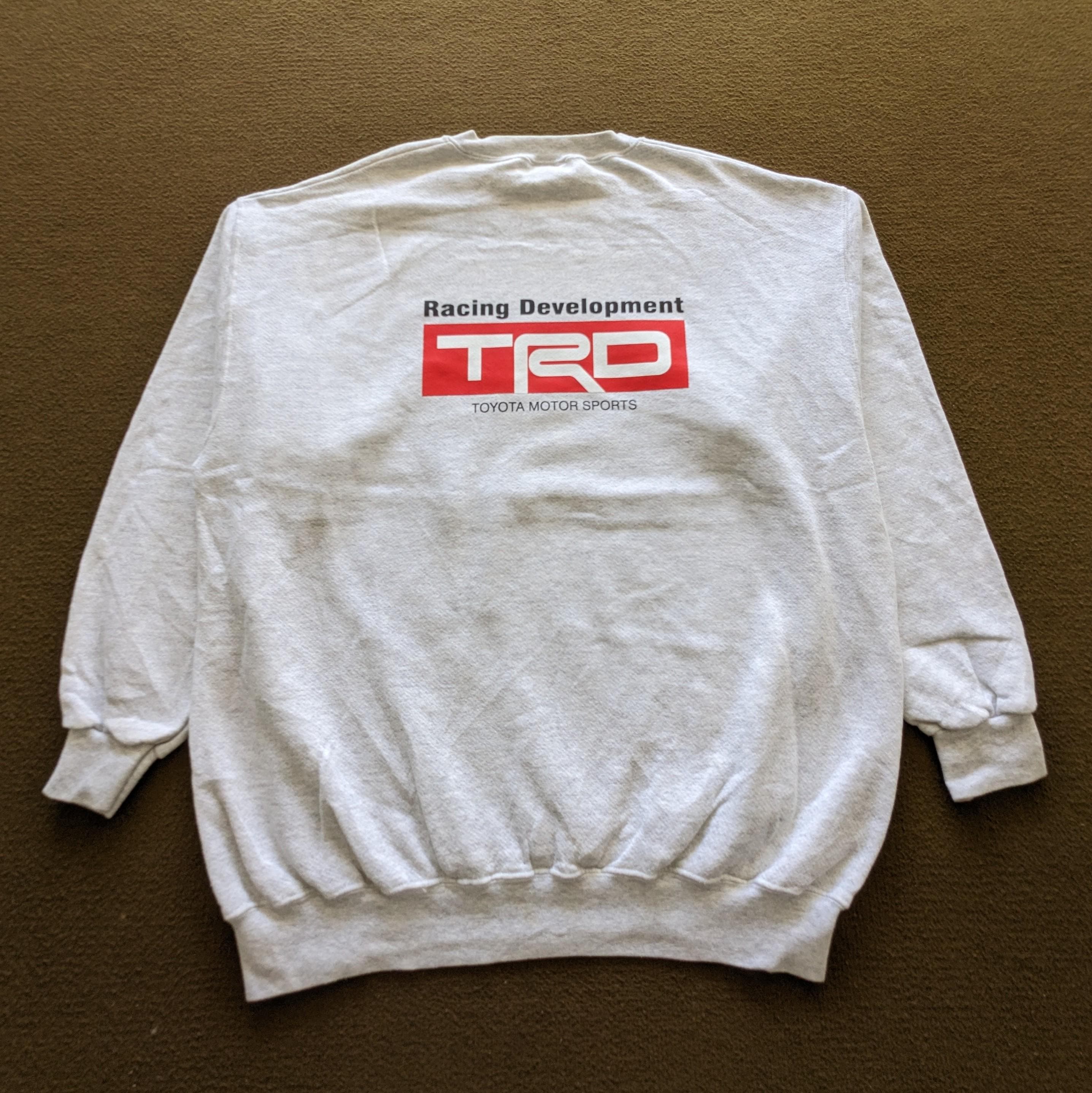 Vintage Lee x Custom TRD TOYOTA Motorsports Racing Sweatshirt