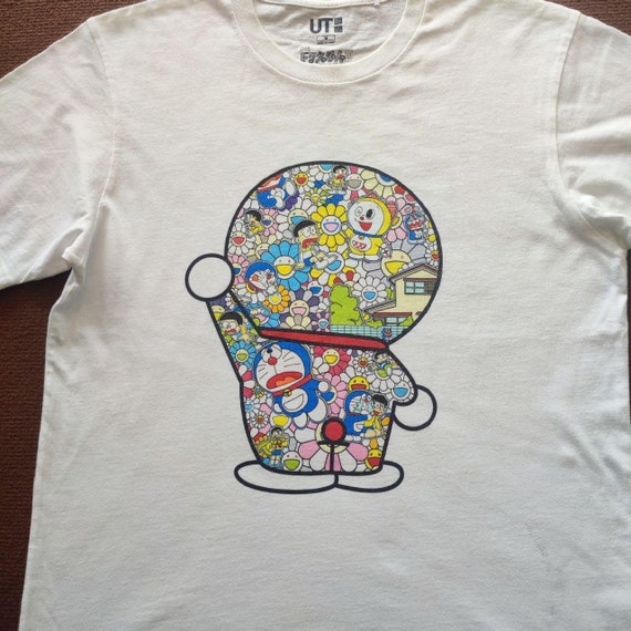 Vintage UT X DORAEMON X Murakami Japanese Brand T-shirt - Etsy