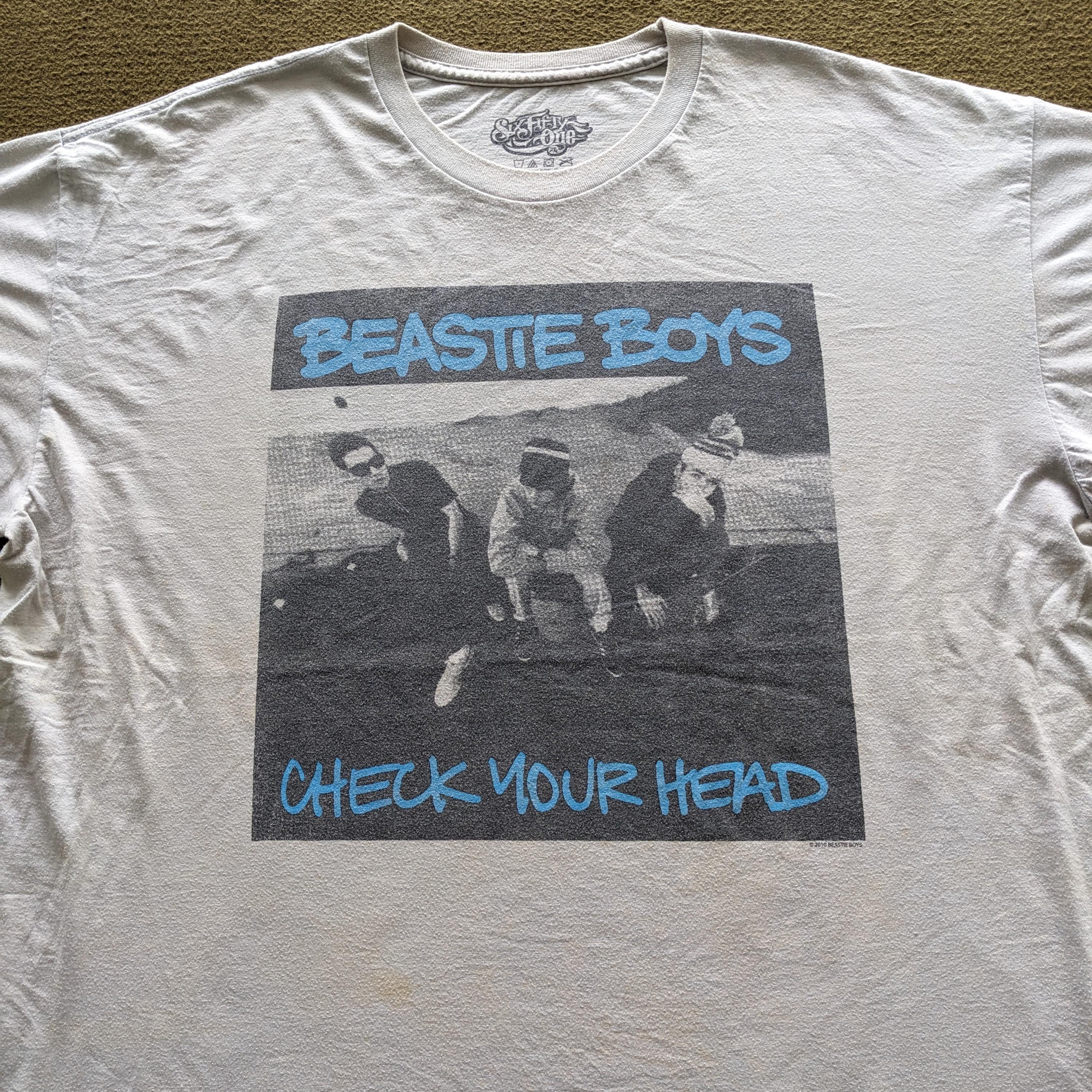 beastieboys 90s XL!! バンドTシャツ Beastie Boys Shirt 90s Ninja Spy Helicopter Single Stitch Sleeves