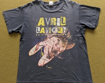 ヴィンテージ アヴリル・ラヴィーン 2008 ツアー Tシャツ - パンク