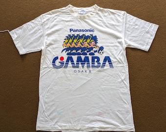 80s90s Panasonic REALパナソニック プリントTシャツ USA 古着Tシャツ