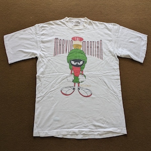 Maglietta vintage del cartone animato americano Marvin Martian