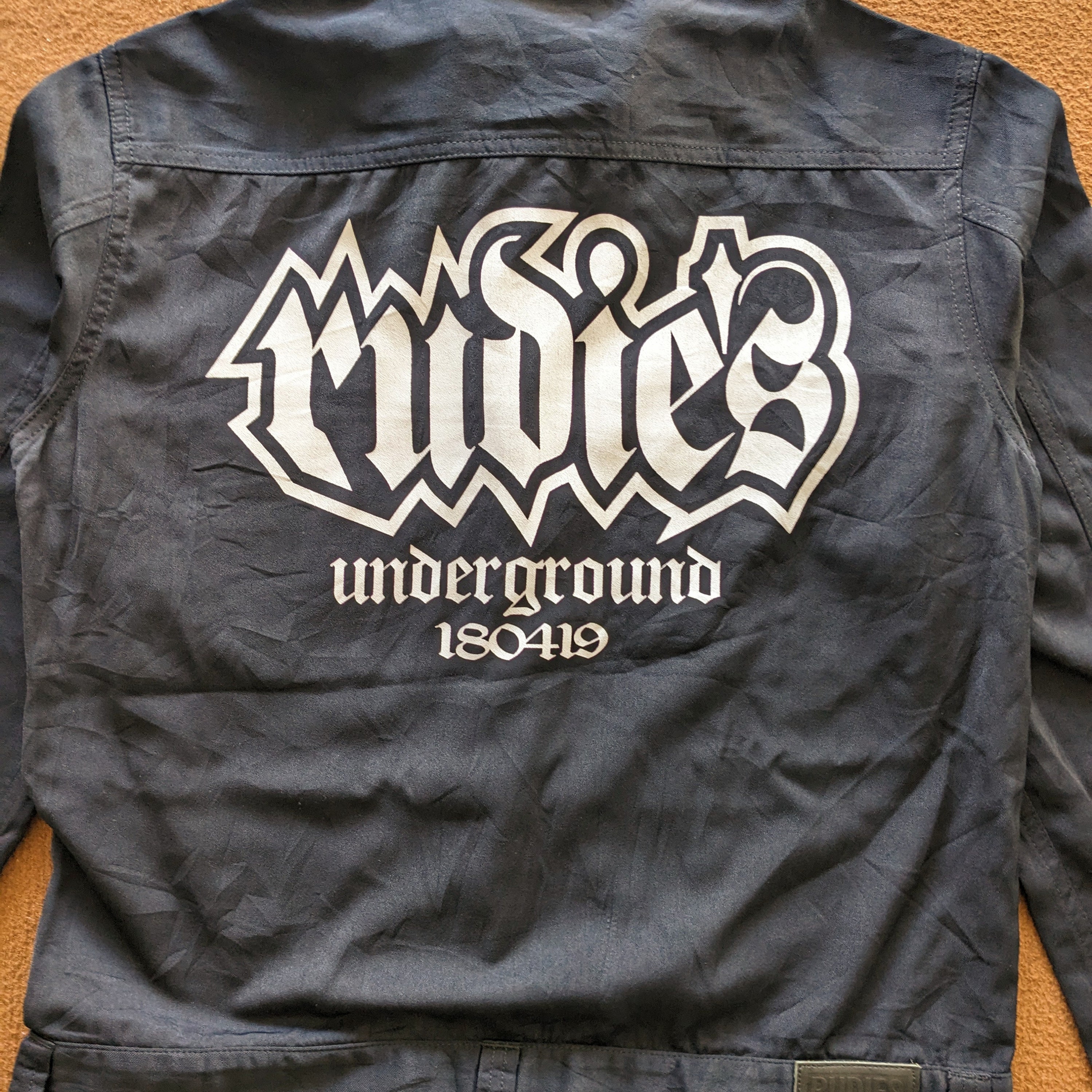 Vintage Rudie's Underground Rock Style Coverall Jacket - Etsy