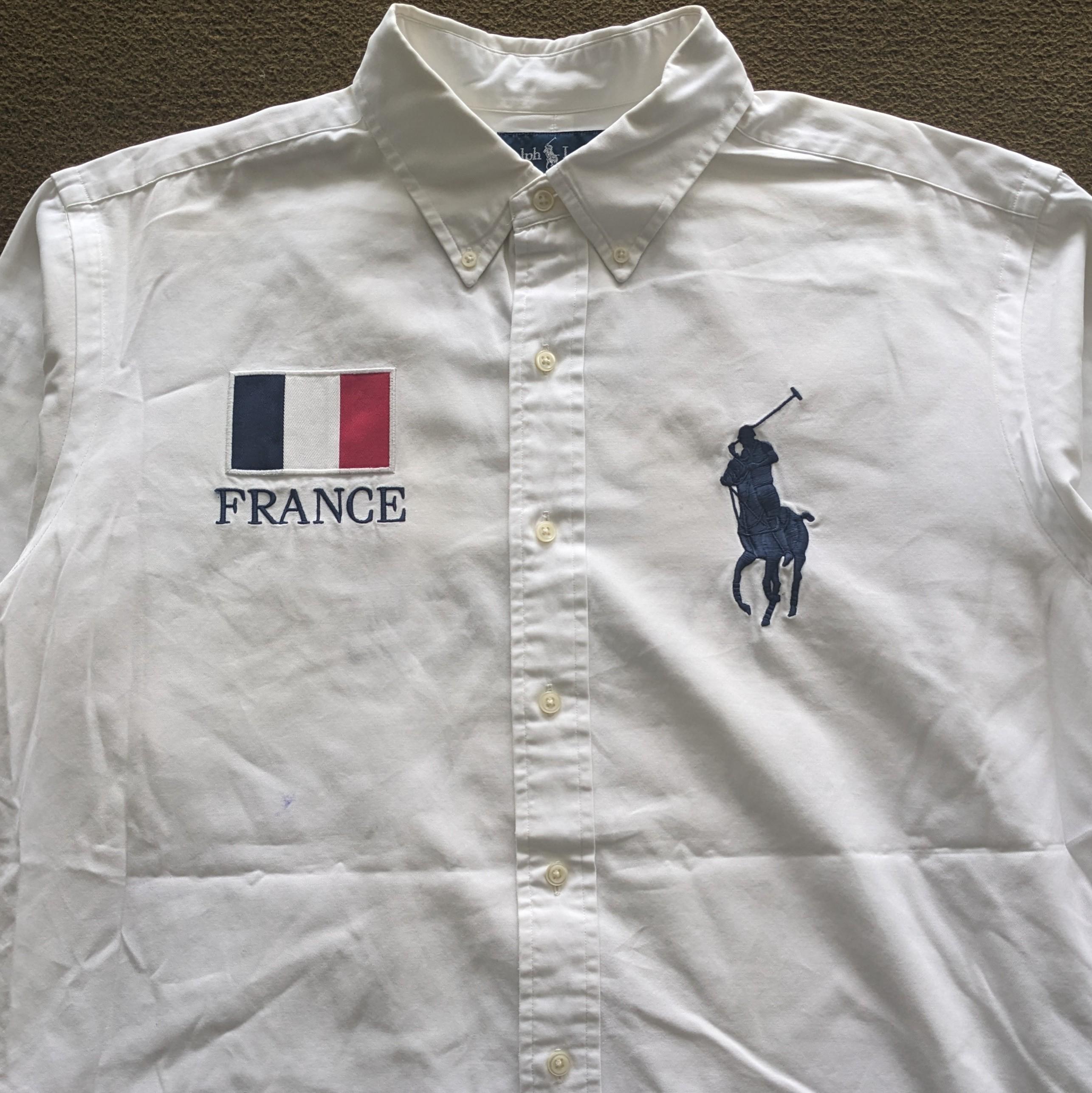 Vintage Polo Ralph Lauren FRANCE 3 Luxury Brand Shirts - Etsy