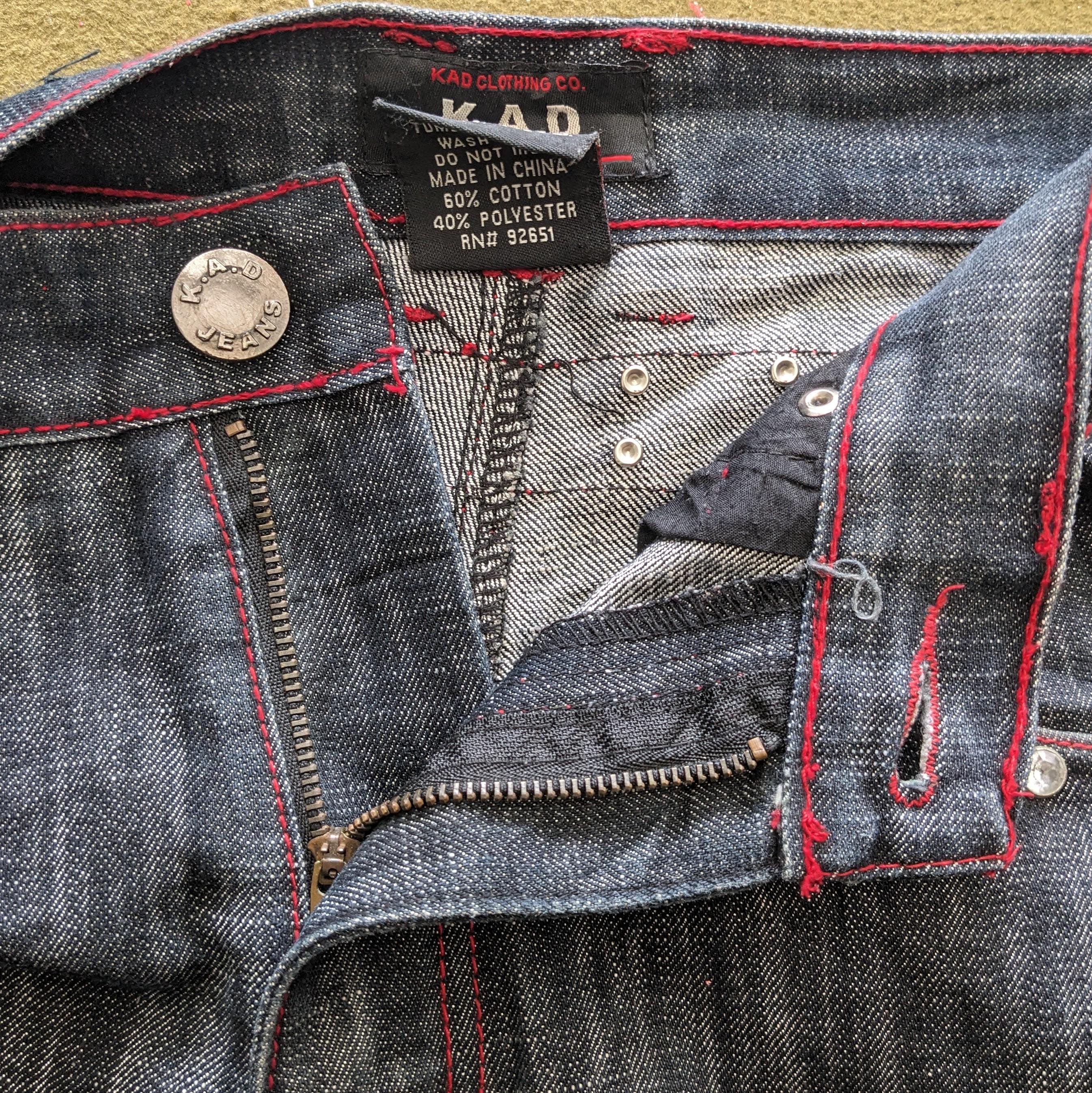 KaD　ジーンズ ヴィンテージ K.A.D デザイナーブランド デニムジーンズ - Etsy 日本