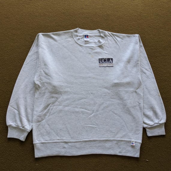90’s Vintage Champion R/W UCLA:XL Vintage Ucla Crewneck Vintage 1990s Distressed UCLA Champion