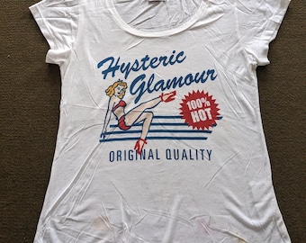 Vintage Hysteric Glamour Japanese Brand T-shirt - Etsy