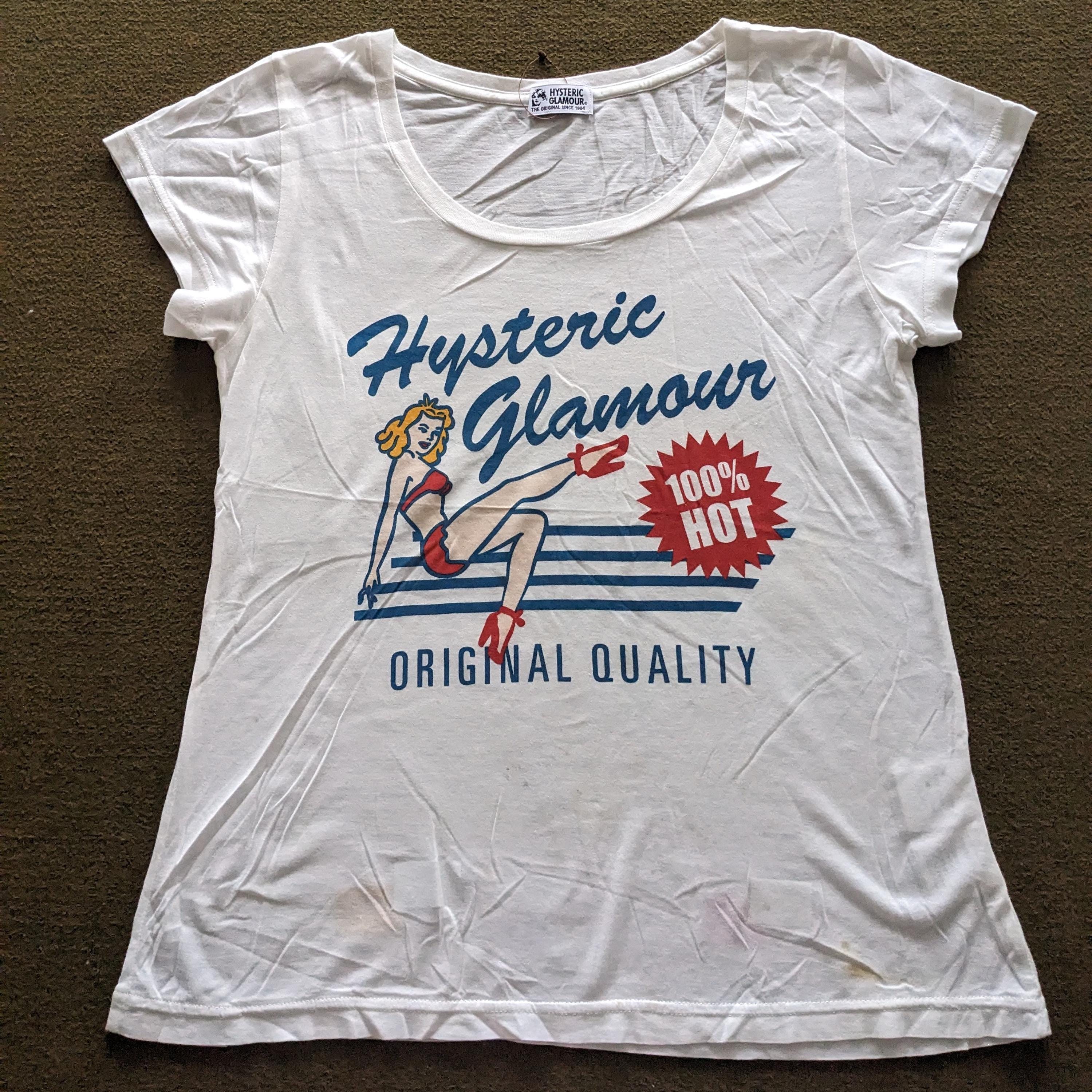 Vintage HYSTERIC GLAMOUR Japanese Brand T-shirt - Etsy