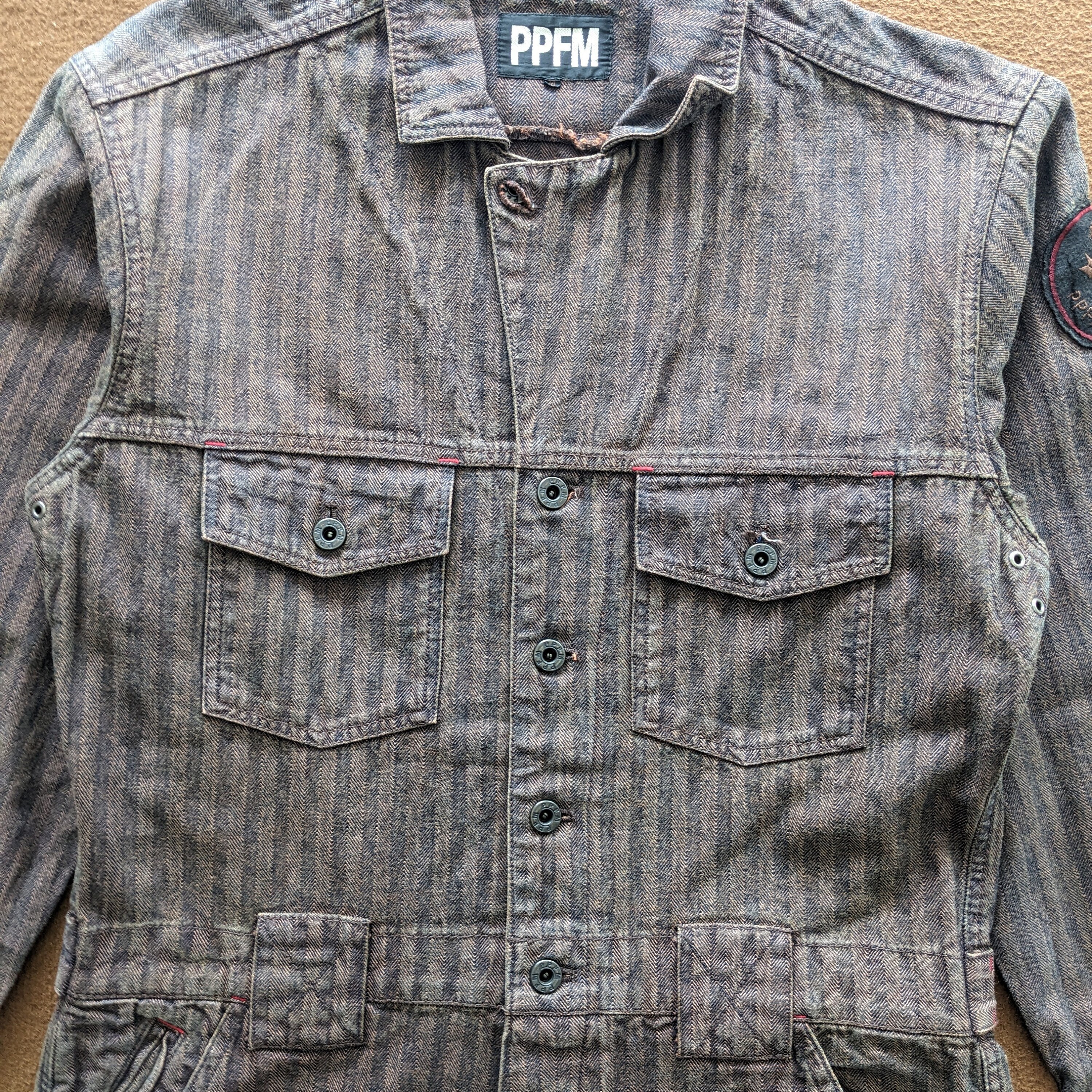 ヴィンテージ PPFM 日本ブランド カバーオール ワークウェア 