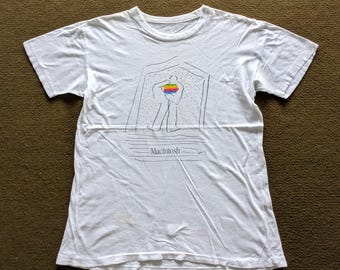 Vintage 90's APPLE Store Phone Brand T-shirt - Etsy