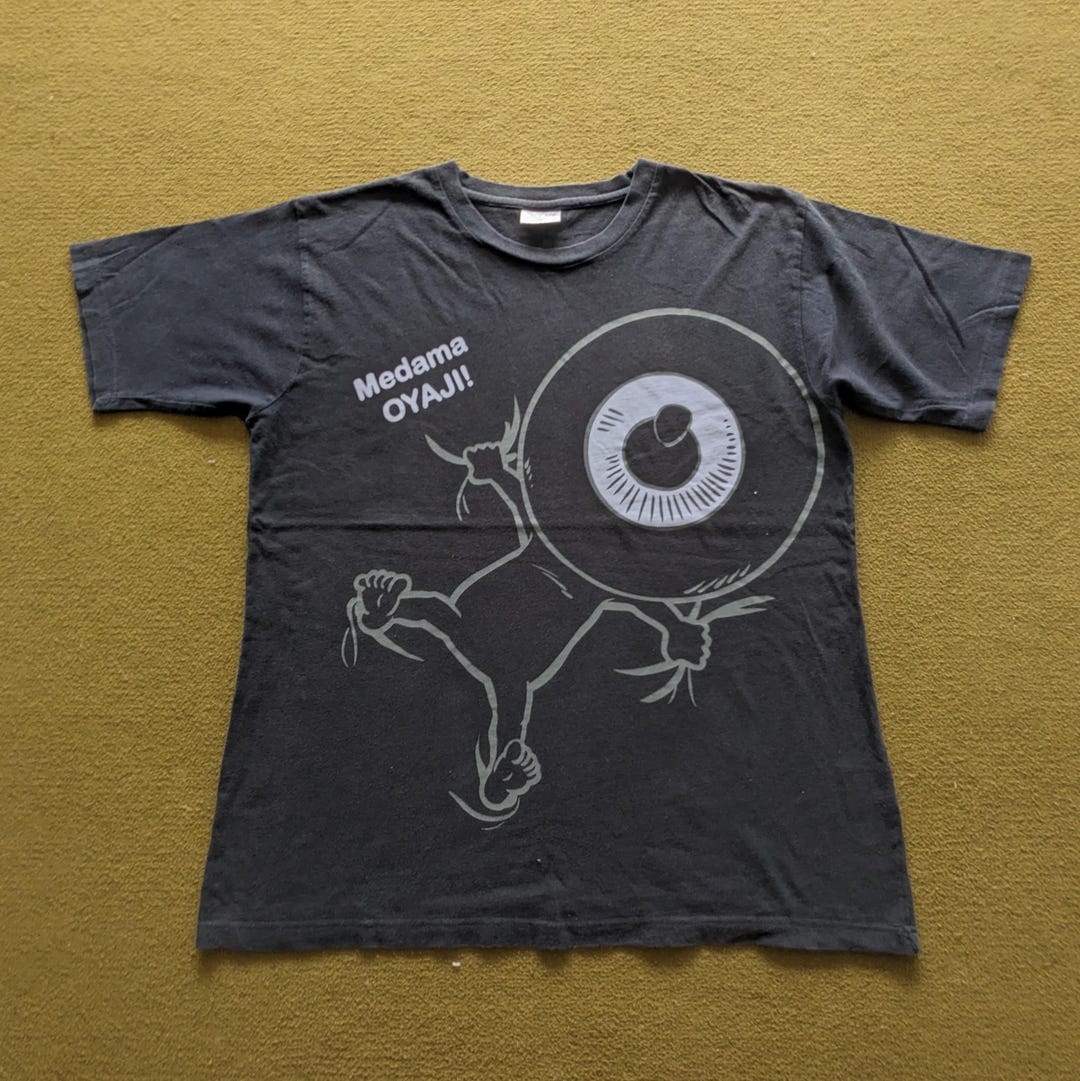 ヴィンテージ目玉おやじゲゲゲの鬼太郎日本ブランド T シャツ - Etsy 日本