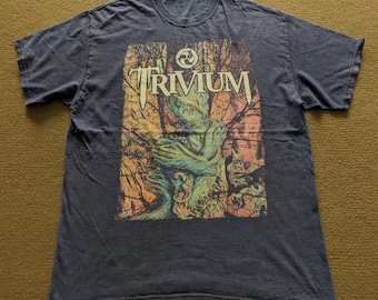 Vintage TRIVIUM Amerikanisches Heavy Metal Band T-Shirt