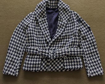 Vintage YOHJI YAMAMOTO Japanese Brand Women Wool Jacket
