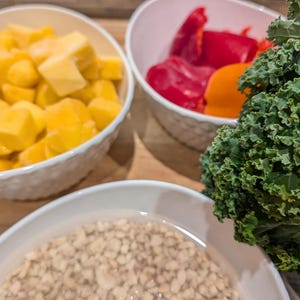 Kale Chips RE-INVENTED! Best tasting living food Organic Spicy Mango Habanero - Vegan (Contains Nuts). Nourishing, crunchy, amazing flavor.