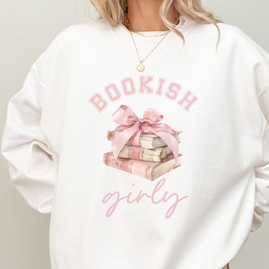 Coquette Bookish Girly Aesthetic DTF Transfers High Quality Full Color Iron-On Ready For Press Transfer T-Shirts Hoodies Custom DTF | #188