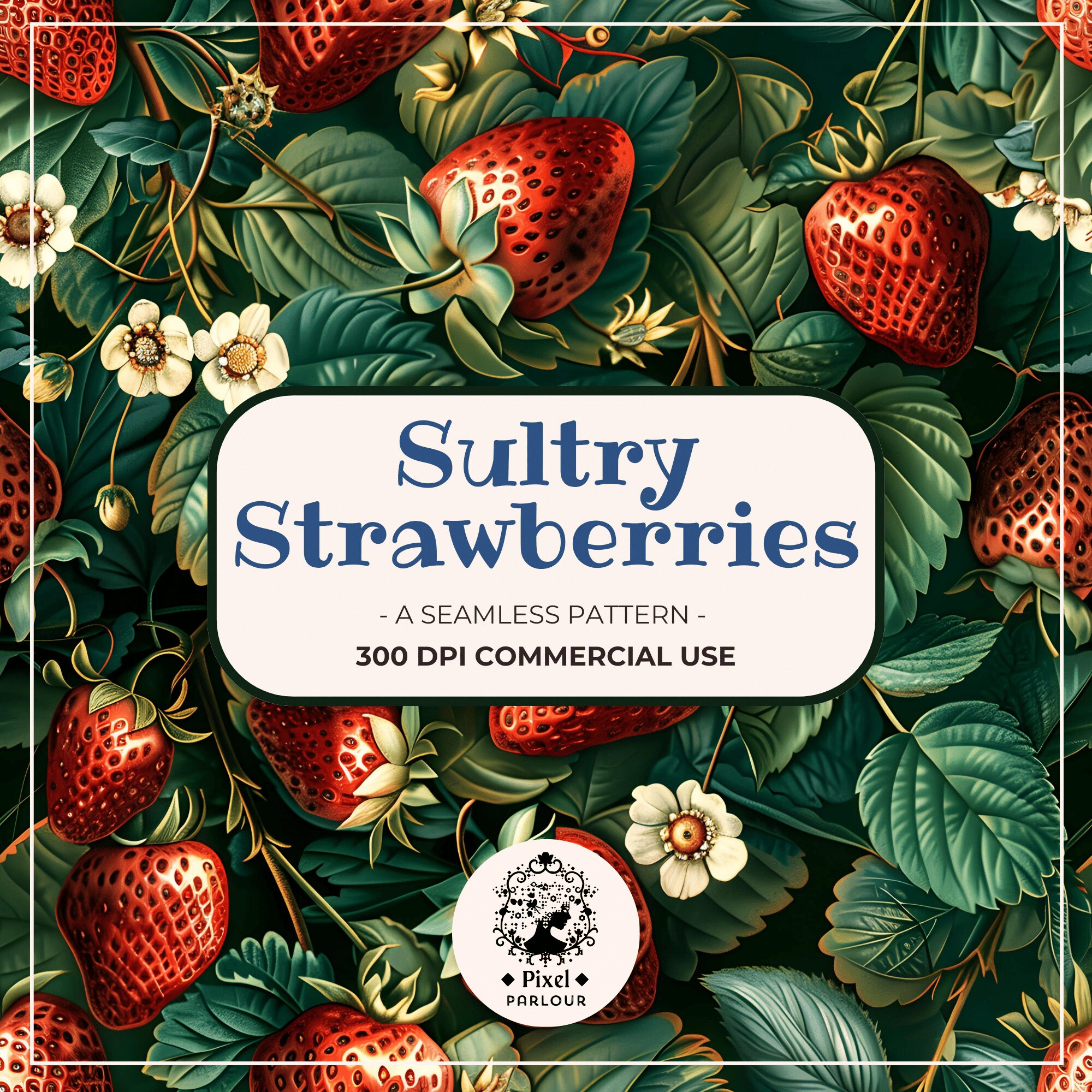 Strawberry Print, Strawberry Pattern, Strawberry Designs, Strawberry ...
