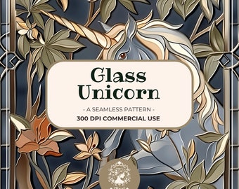 Glass Unicorn, Unicorn seamless pattern, Unicorn print, Unicorn pattern, Unicorn seamless, Unicorn wallpaper, Unicorn png