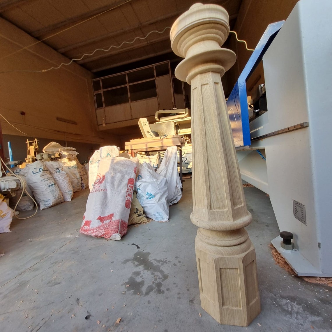 Octagonal Newel Post, Newel Caps, Stairs, Custom Stairs Parts, Custom