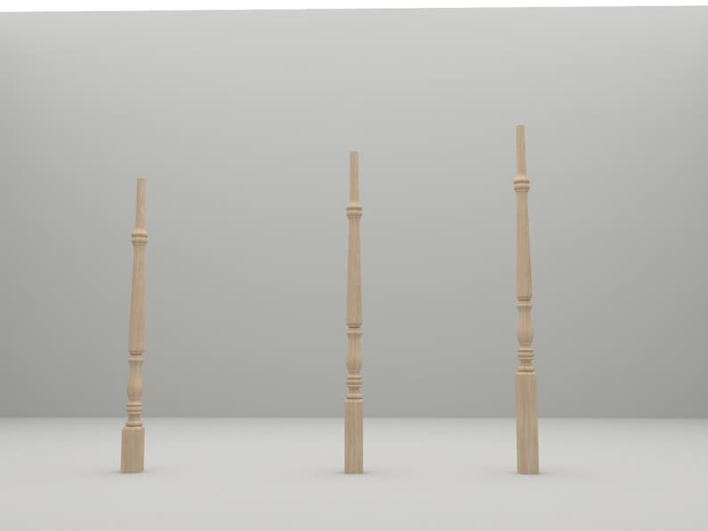 Ralling Posts, Balusters, Wood Lathe, Stair Railing, Wooden Stair