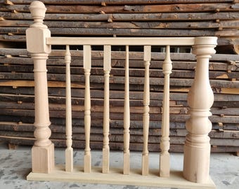 Ralling posts, Balusters, Stair railing, Wooden stair railing posts, Wooden stair spindle, Staircase spindles, Spindles, Balustrade