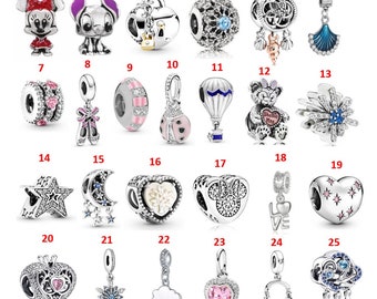 Charms, fits Pandora charm bracelet & necklace , charm accessories, gift for her, selection