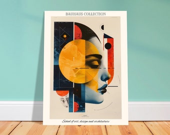 Tableau Bauhaus,peinture Bauhaus, Poster Bauhaus, Affiche Bauhaus, architecture Bauhaus, Bauhaus art, Bauhaus style, Bauhaus frame