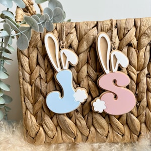 Initial Easter Tag | Easter Name Tag | Initial Tag | Easter | Basket Tag | Custom Easter Tag | Girls & Boys | Personalized Name Tag
