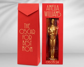 Mother's Day Unique Gift, Oscar for Best Mom, Chocolate Oscar Award, Special Mother's Day Present