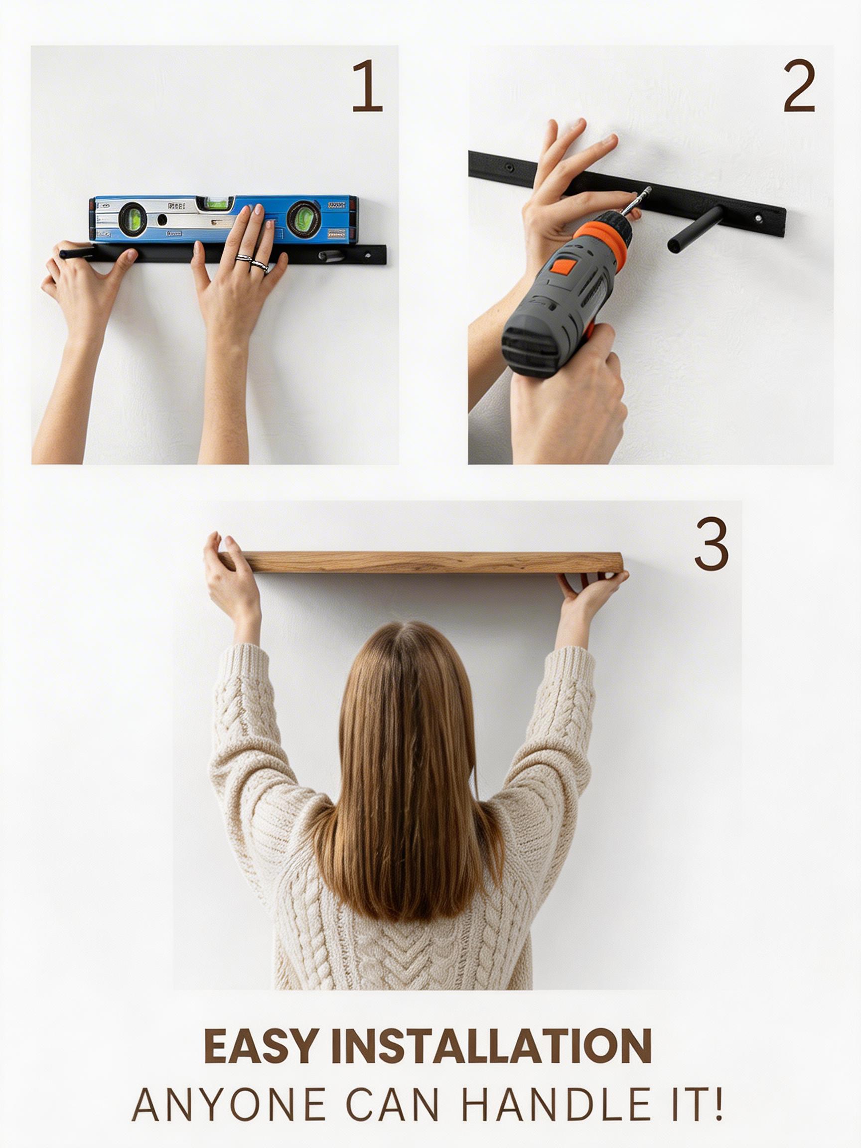 Modern Floating Bookshelf With Rounded Edges, Minimalist Wall Shelf - Etsy