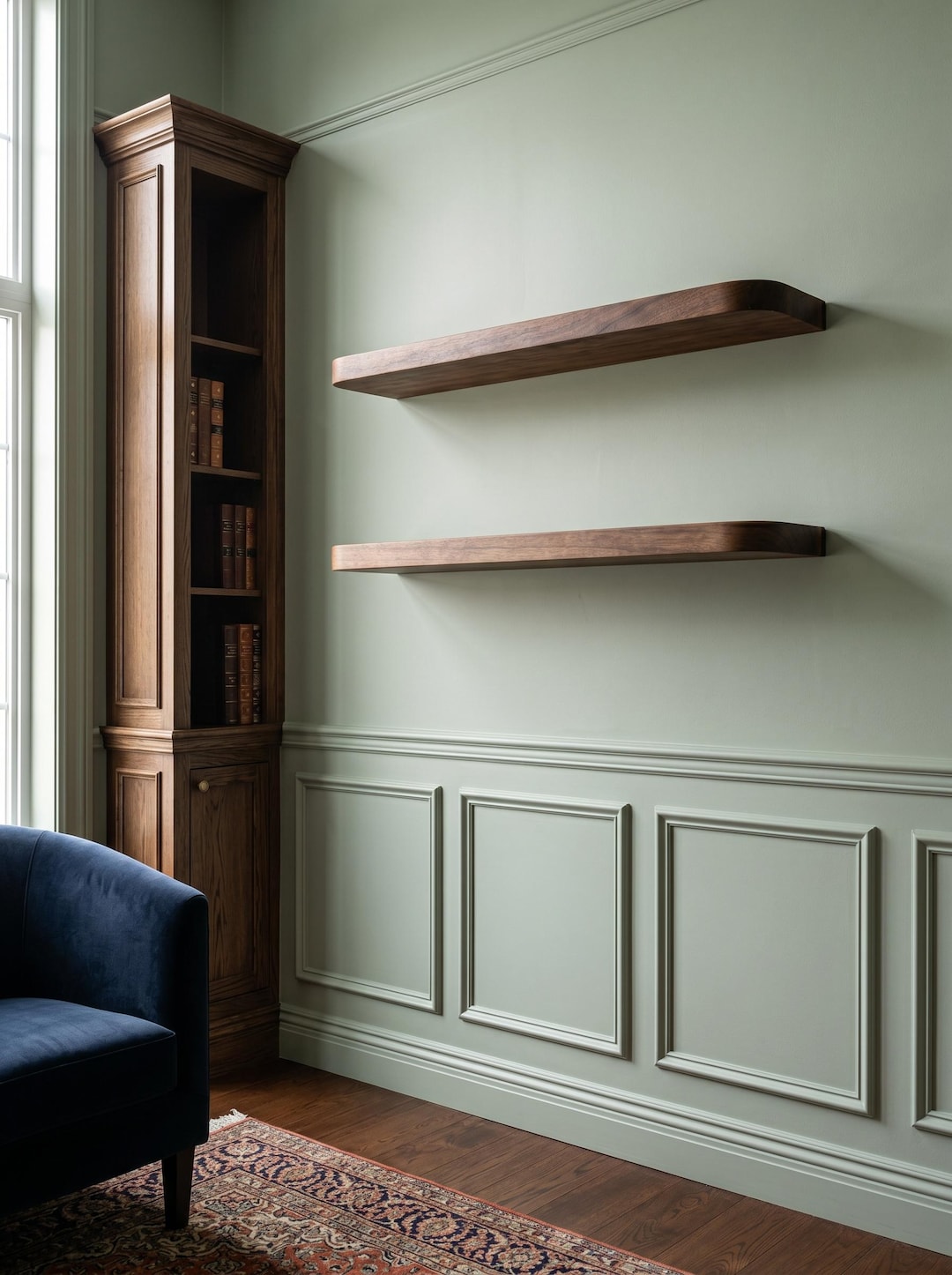 Modern Floating Shelf With Smooth Rounded Edges - Etsy