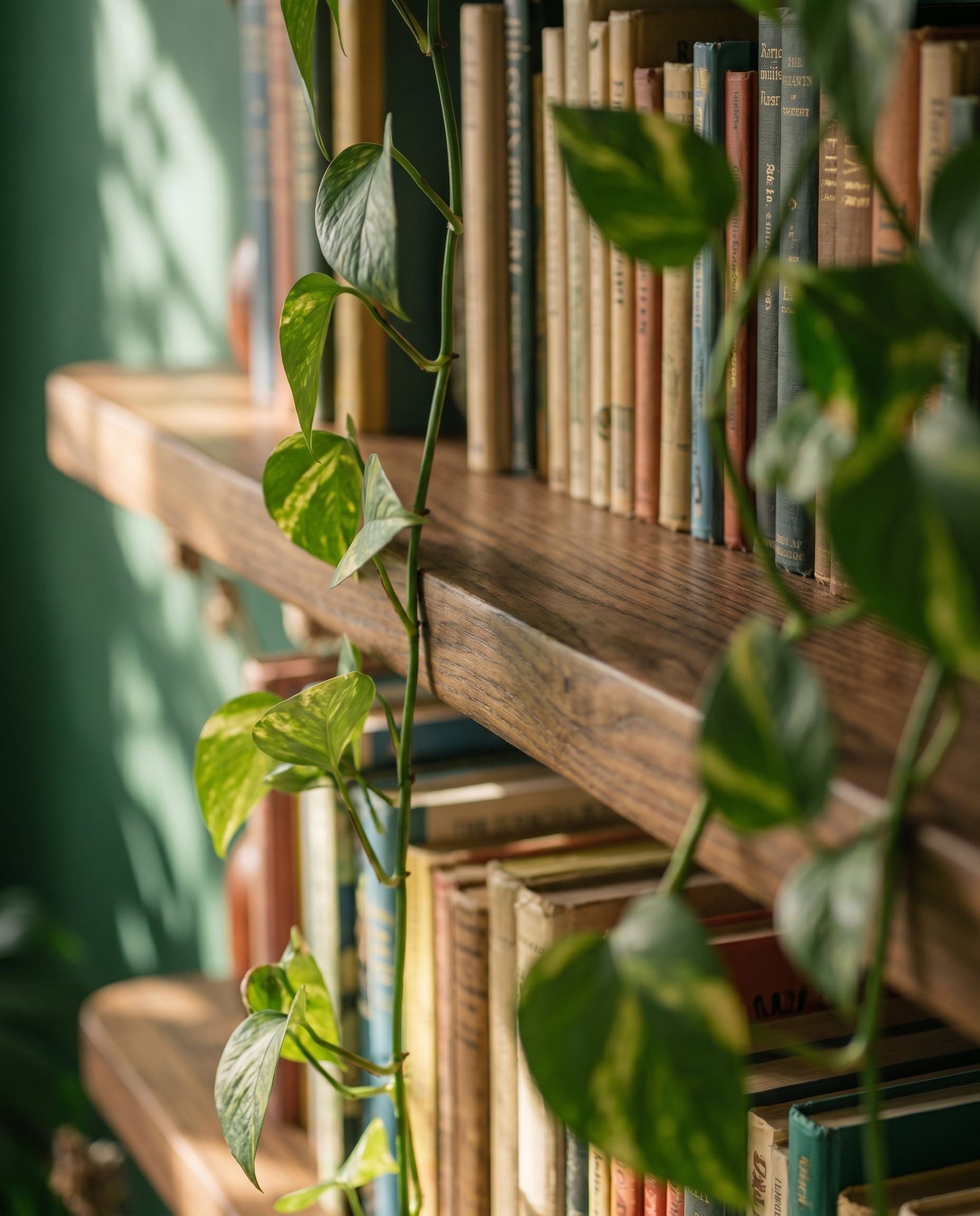 Modern Floating Bookshelf With Rounded Edges, Minimalist Wall Shelf - Etsy