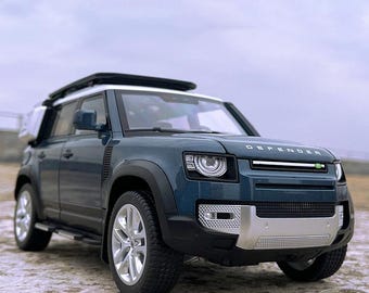 LAND ROVER Defender Diecast Model (Maßstab 1:18), Off-Road Geländewagen Dekor