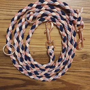 Correa para perros, Paracord, A prueba de tirones, Hecha a mano, Trenzada