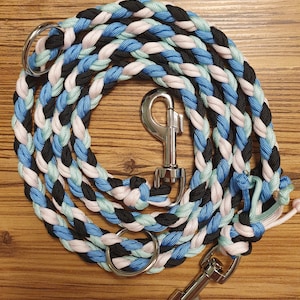 Correa para perros, Paracord, A prueba de tirones, Hecha a mano, Trenzada