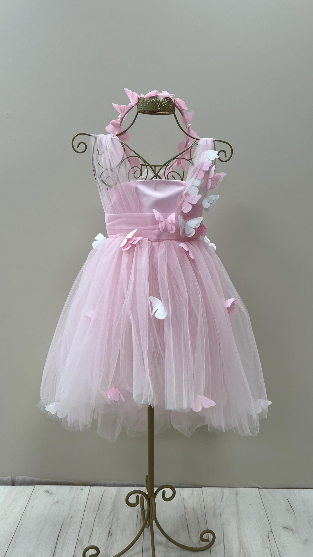 The Bluebell Dress - Baby Pink