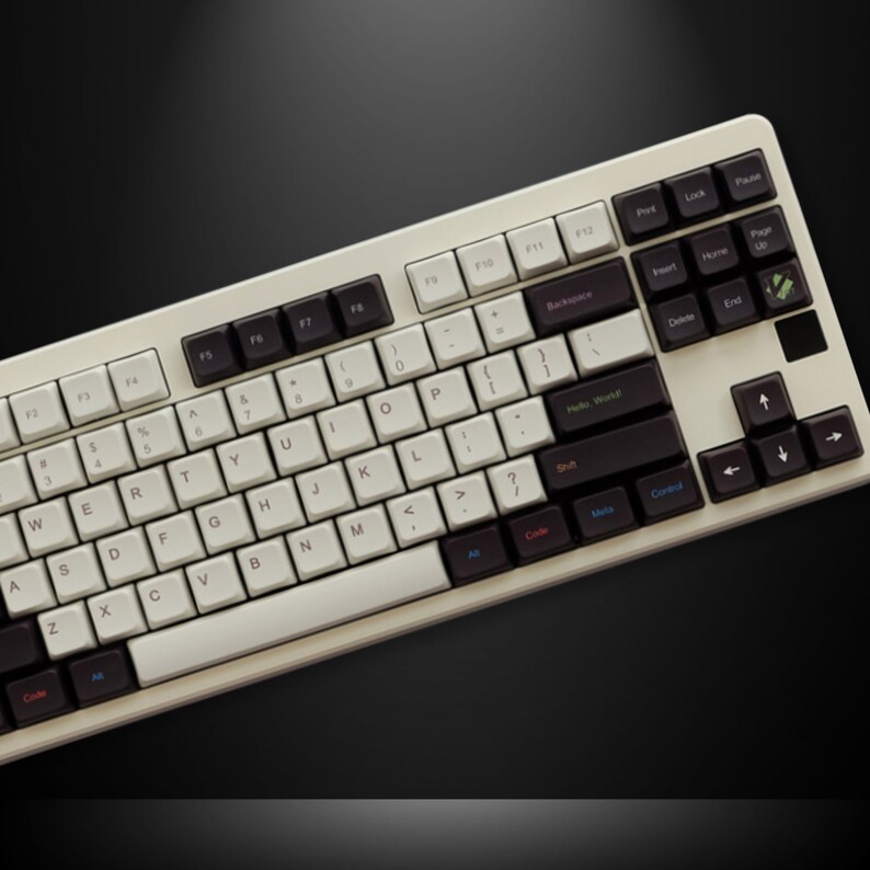 123 Key Programmer Keycaps Set for Mechanical Keyboard, Cherry MX ...