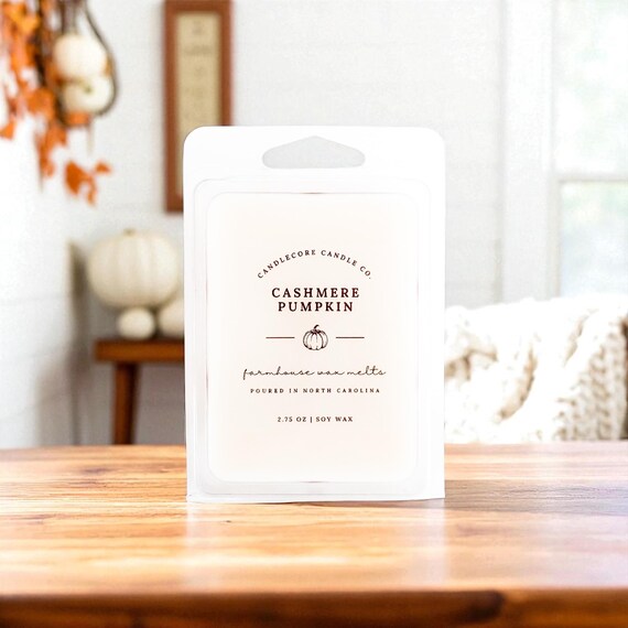 Cashmere Pumpkin Scented Soy Melts