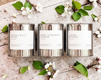 Spring 100% Soy Candles And Melts: Farmhouse Tin, Choose Your Scent Part 1