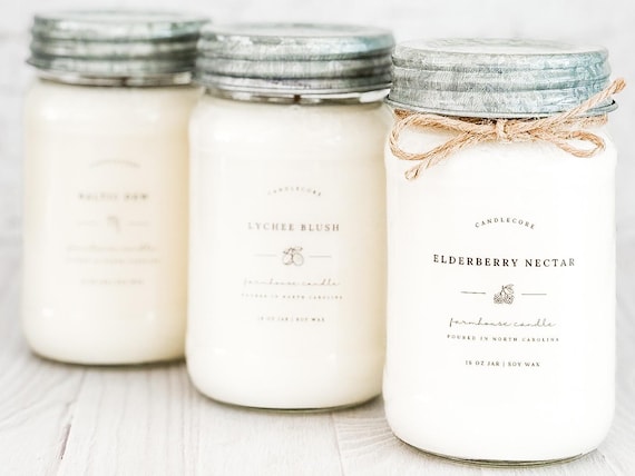 Spring & Summer 2025 Scented Soy Candles