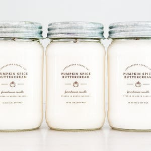 Cranberry Woods Scent: Farmhouse Mason Jar 100% Soy Candle