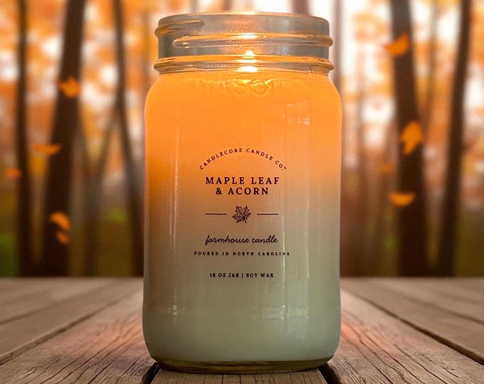 Pine Scented Soy Candle